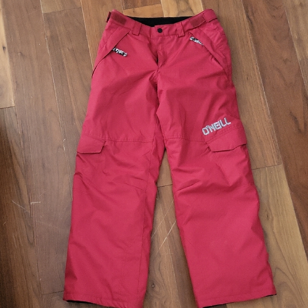 Boys' Red O'Neill Ski Snowboarding  Pants sz 12